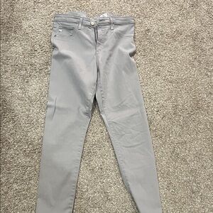 AG Adriano Goldschmied Women's Gray Skinny Jeans